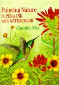 Hardcover Painting Nature in Pen & Ink with Watercolor Book