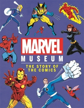 Hardcover Bonnier Books Ltd Marvel Museum (Mini Edition) The Story of the Comics. Book