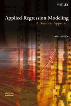 Hardcover Applied Regression Modeling: A Business Approach Book