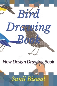 Paperback Bird Drawing Book: New Design Drawing Book