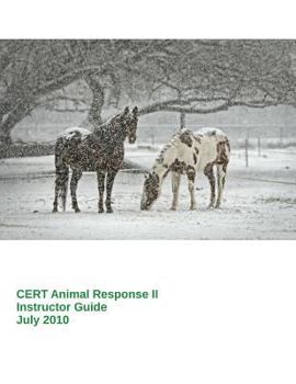 Paperback CERT Animal Response II -- Instructor Guide Book