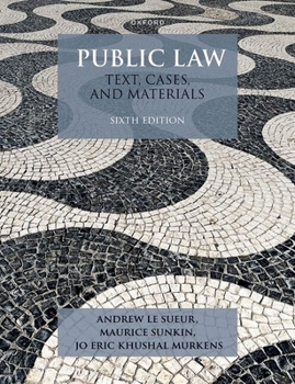 Public Law: Text, Cases, and Materials