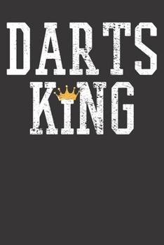 Paperback Notebook: Darts College Ruled 6x9 120 Pages Book