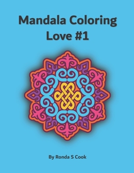 Paperback Mandala Coloring Love #1 Book