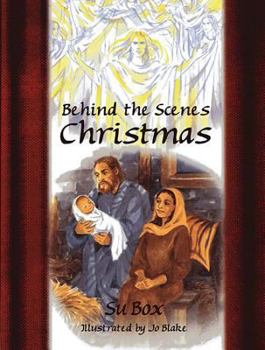Hardcover Behind the Scenes Christmas Book