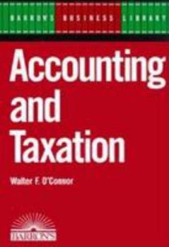Paperback Accounting and Taxation (Barron's Business Library) Book