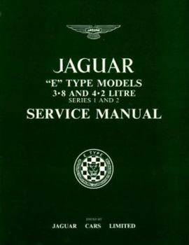 Paperback Jaguar E-Type 3.8/4.2 Ser 1&2 Wsm SC Book