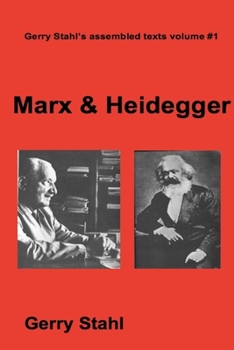 Paperback Marx & Heidegger Book