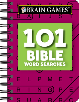 Spiral-bound Brain Games - To Go - 101 Bible Word Searches Book