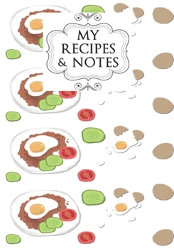 Paperback My Recipes & Notes: Elegant Blank Recipe Book to Write in, Document all Your Special Recipes and Notes, Perfect to Make Your Own Recipe Bo Book