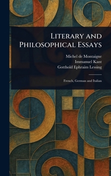 Hardcover Literary and Philosophical Essays Book
