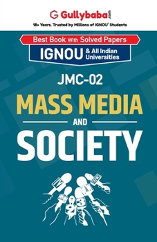 Paperback JMC-02 Mass Media and Society Book