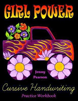 Paperback Girl Power Cursive Handwriting Practice Workbook Book