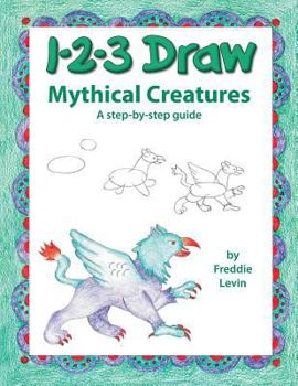 Paperback 123 Draw Mythical Creatures Book