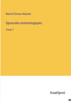 Paperback Opuscules entomologiques: Tome 7 [French] Book