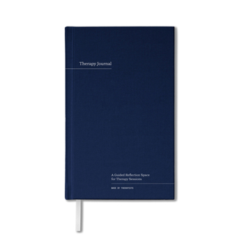 Hardcover The Therapy Journal: A Guided Reflection Space for Therapy Sessions Book