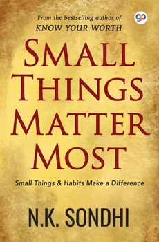 Paperback Small Things Matter Most Book