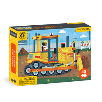 Misc. Bulldozer 48 Piece Mini Puzzle Book