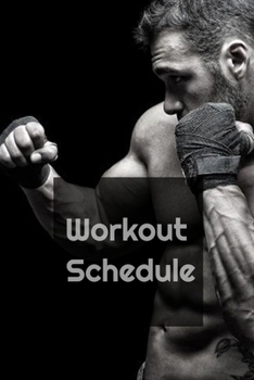 Paperback Workout Schedule: fitness and nutrition journal Book