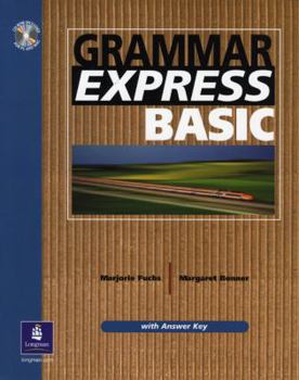 Paperback Grammar Express Basic and Answer Key [With CDROM] Book