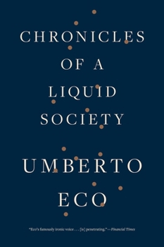 Paperback Chronicles of a Liquid Society Book