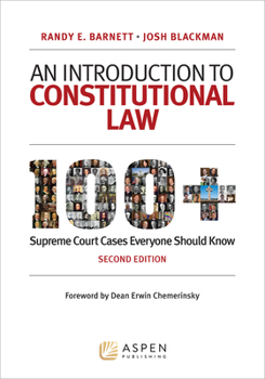 Paperback An Introduction to Constitutional Law: 100 Supreme Court Cases Everyone Should Know Book