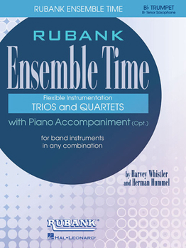 Paperback Ensemble Time - B Flat Cornets (Tenor Saxophone): For Instrumental Trio or Quartet Playing Book