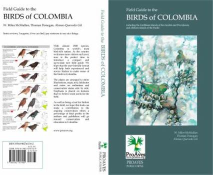 Paperback Field Guide to the Birds of Colombia, 1st Edition by McMullan, Miles, Donegan, Thomas M, Quevedo, Alonso (2010) Paperback Book