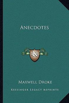 Paperback Anecdotes Book