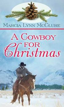 Library Binding A Cowboy for Christmas [Large Print] Book