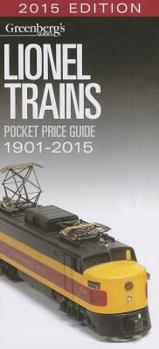Paperback Lionel Trains Pocket Price Guide 1901-2015 Book
