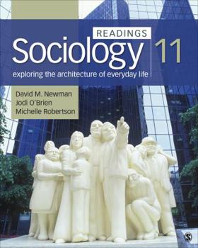 Paperback Sociology: Readings: Exploring the Architecture of Everyday Life Book