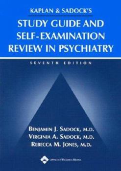 Paperback Kaplan & Sadock's Study Guide and Self-Examination Review in Psychiatry Book