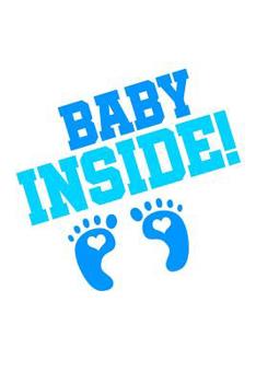 Baby Inside: 100 graph paper 5x5 Pages Large Big 6" x 9"  for school boys, girls, kids and pupils princess and prince