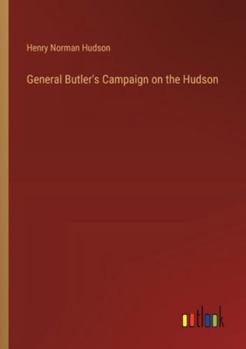 Paperback General Butler's Campaign on the Hudson Book