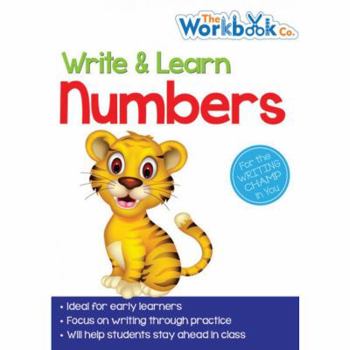 Paperback Numbers - Write & Learn (Write And Learn) Book