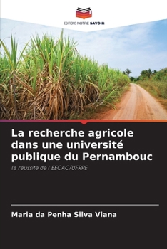 Paperback La recherche agricole dans une université publique du Pernambouc [French] Book