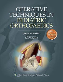 Hardcover Operative Techniques in Pediatric Orthopaedics Book