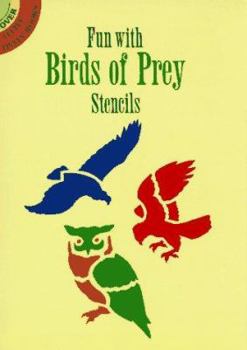 Paperback Fun with Birds of Prey Stencils Book