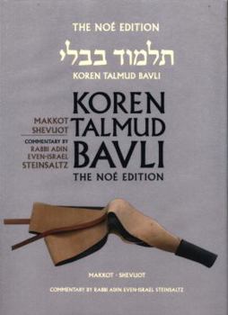 Hardcover Koren Talmud Bavli Noe Edition: Volume 31: Makkot Shevuot, Hebrew/English, Large, Color Edition Book