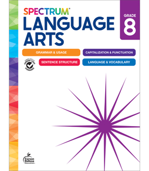 Paperback Spectrum Language Arts Workbook, Grade 8 Book