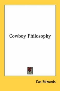 Paperback Cowboy Philosophy Book