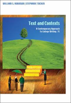 Paperback Texts and Contexts: A Contemporary Approach to College Writing Book