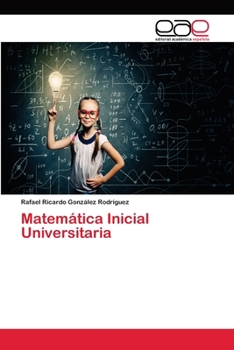 Paperback Matemática Inicial Universitaria [Spanish] Book