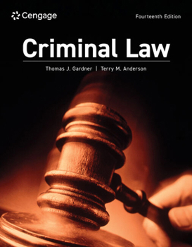 Hardcover Criminal Law Book