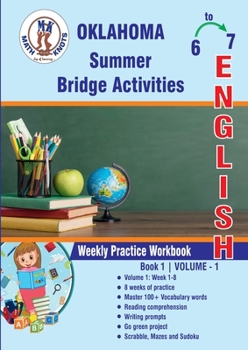 Paperback GRADE 6 TO 7 : OKLAHOMA Summer English Bridge Activities Book