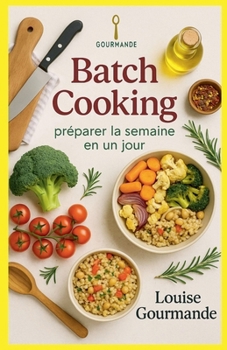 Paperback Batch Cooking: Préparer la Semaine en Un Jour [French] Book
