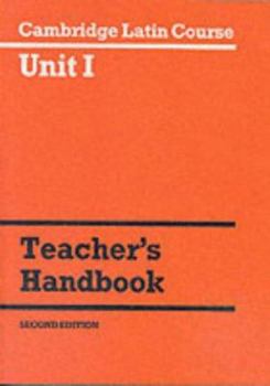 Paperback Cambridge Latin Course Unit 1 Teacher's Handbook Book
