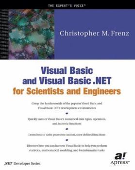 Paperback Visual Basic for Scientists Book