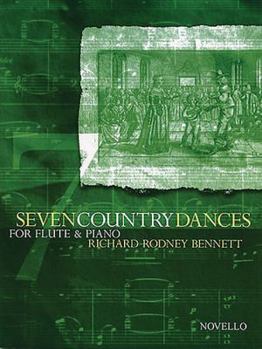 Paperback 7 Country Dances: Flute & Piano Book